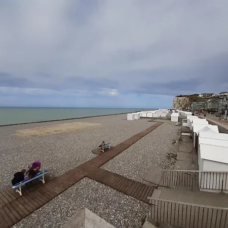 Studio lumineux 50 m de la plage Mers-les-Bains Extérieur photo